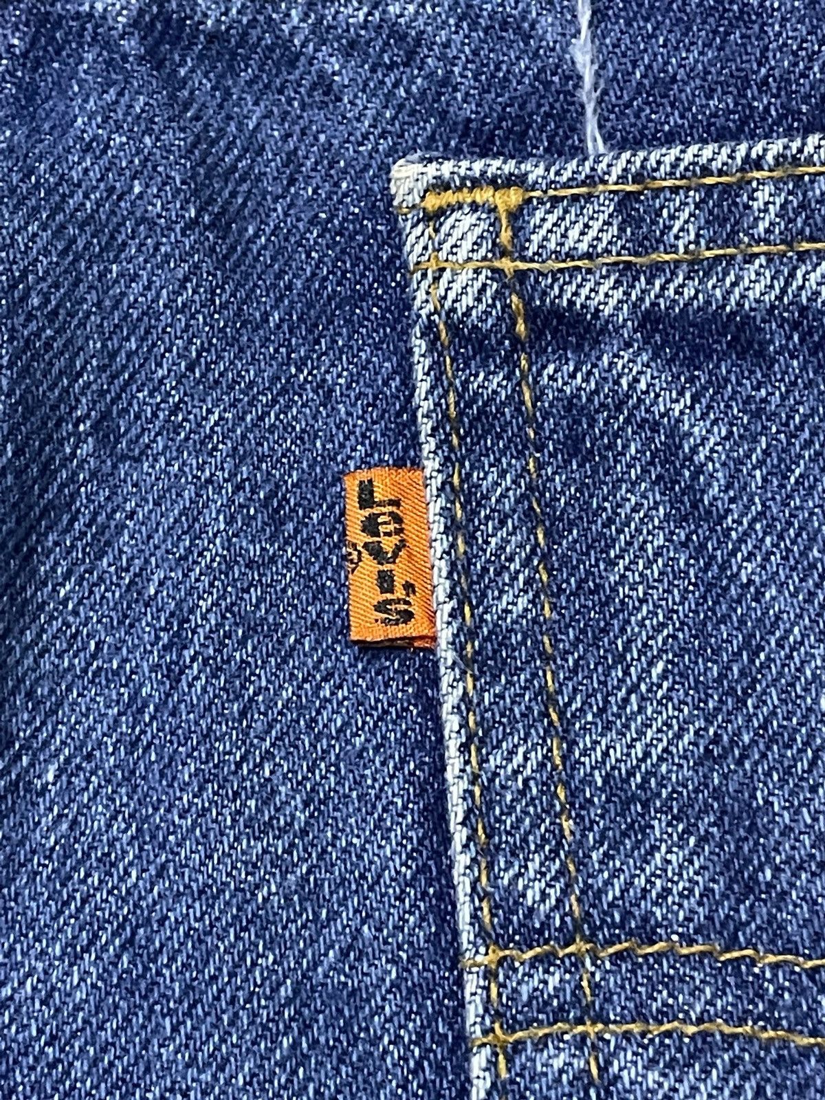 Levi's × Vintage Vintage Levis 517 Orange Tab Flare Bootcut Made In Usa Jeans Size US 34 / EU 50 - 18 Thumbnail
