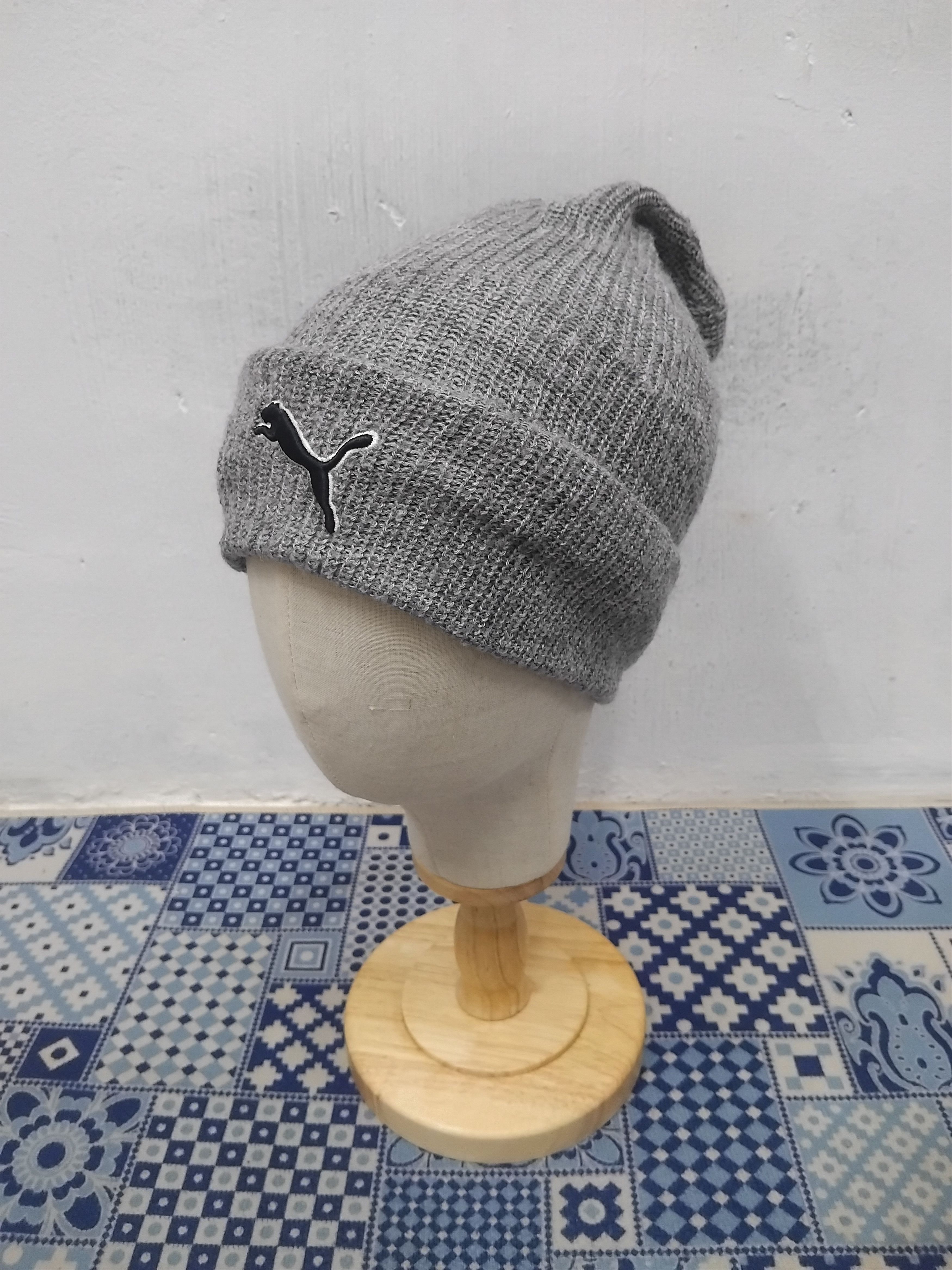 Puma 💥Puma grey colour streetwear beanie hat Size ONE SIZE - 1 Thumbnail