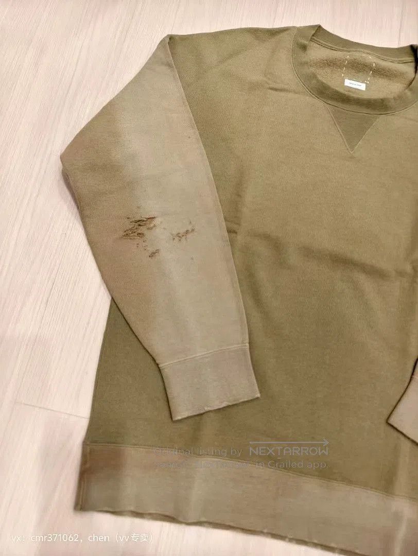 Visvim visvim 20SS Jumbo Sweat Crash. Size US M / EU 48-50 / 2 - 2 Thumbnail