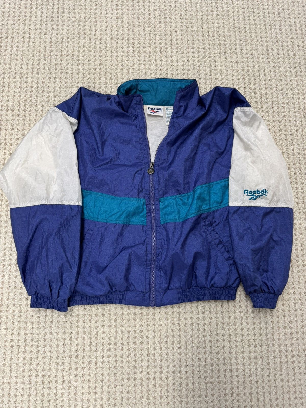 Reebok × Vintage Vintage Reebok Windbreaker Jacket size M Size M / US 6-8 / IT 42-44 - 1 Thumbnail