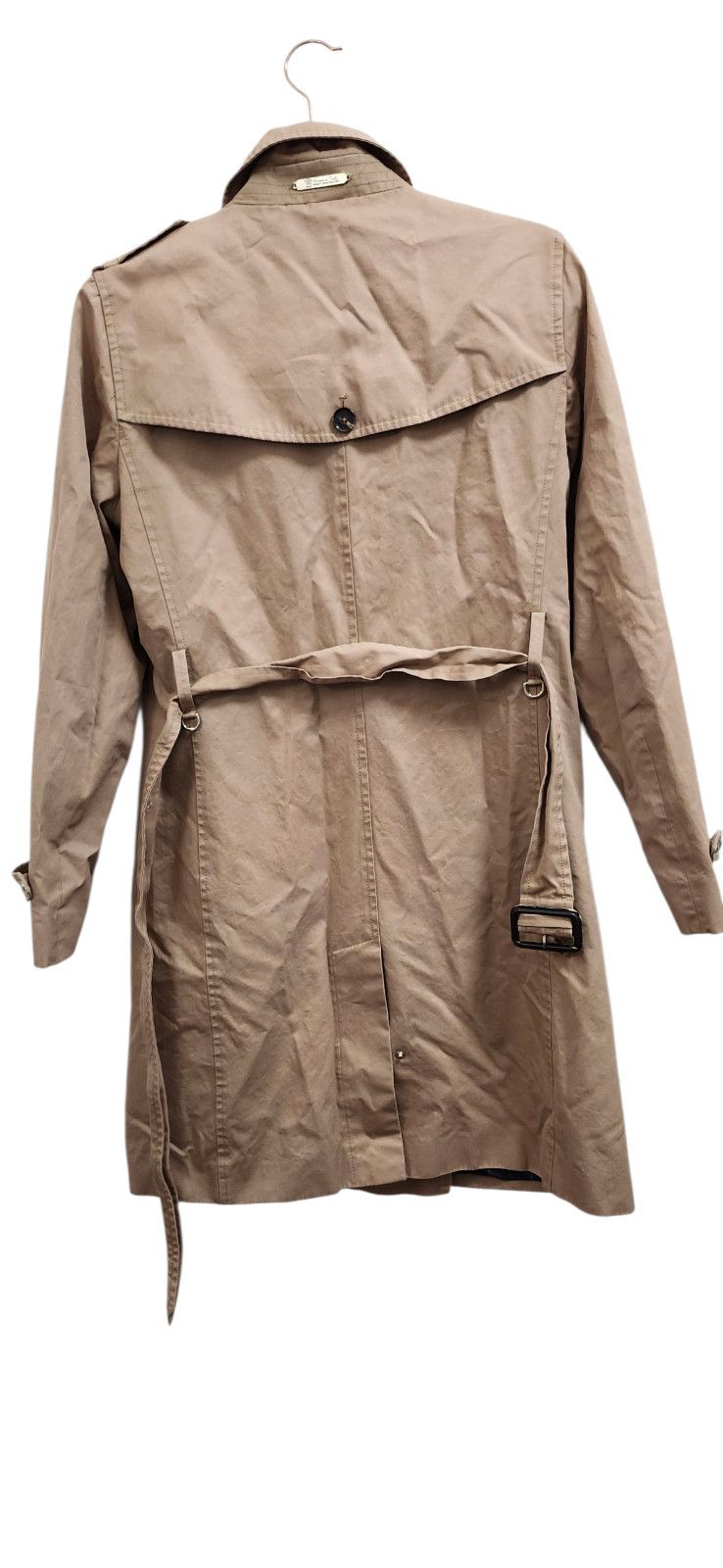 Massimo Dutti Massimo Dutti Women’s Trench Coat With Belt Brown Size M Size M / US 6-8 / IT 42-44 - 11 Thumbnail