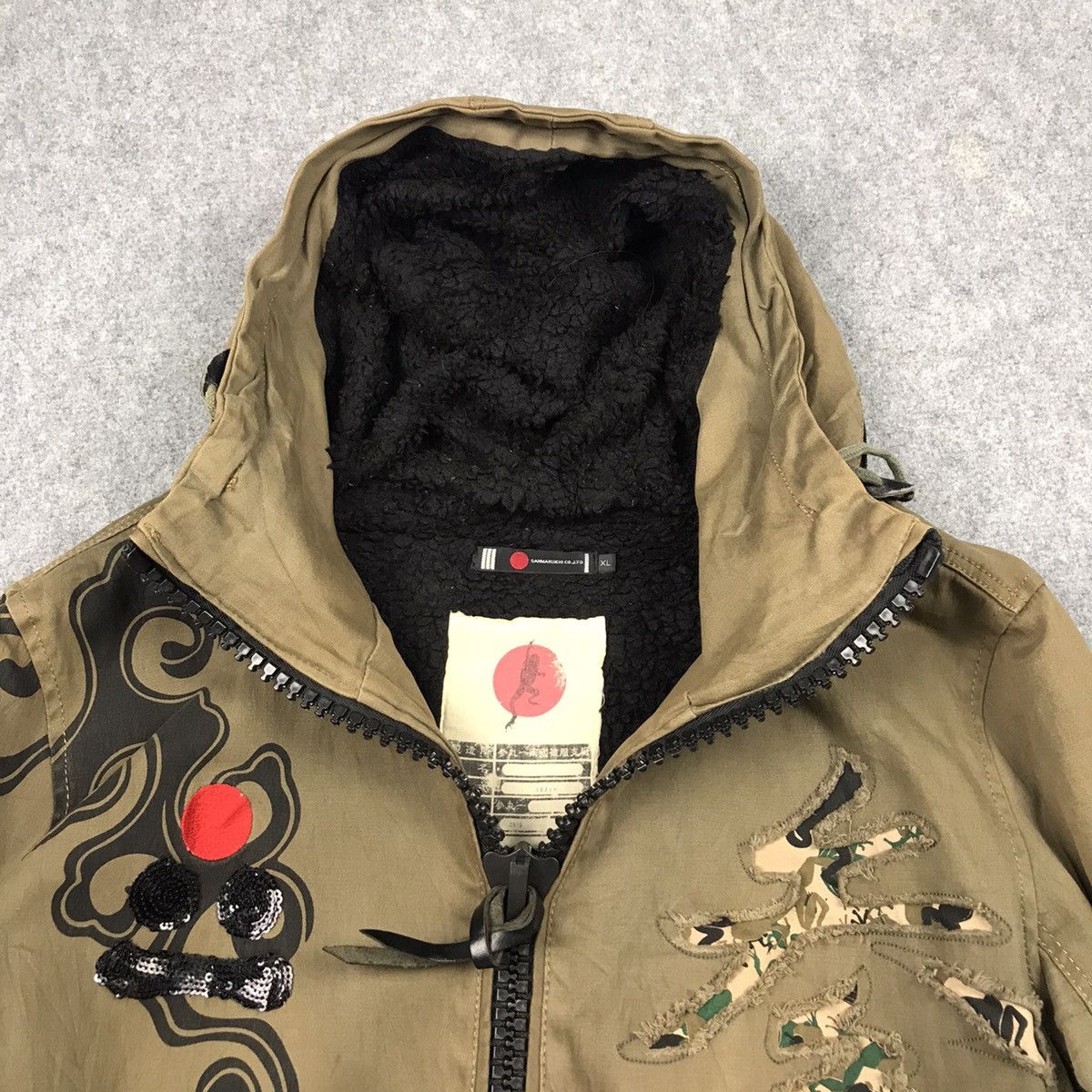 Japanese Brand SANMARUICHI JAPANESE BIG ZIPPIER JACKET Size US L / EU 52-54 / 3 - 9 Thumbnail