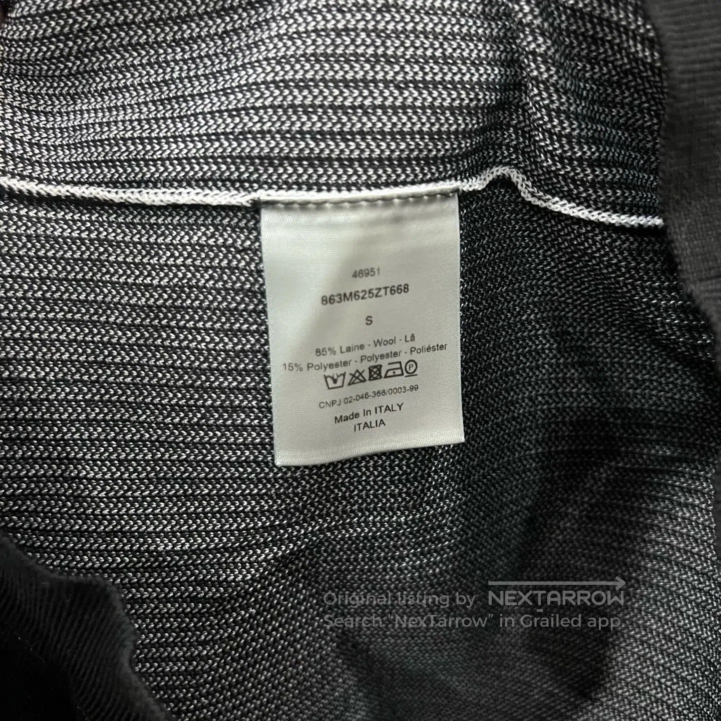 Dior Dior Slogan Knit Sweater| Size US S / EU 44-46 / 1 - 5 Thumbnail