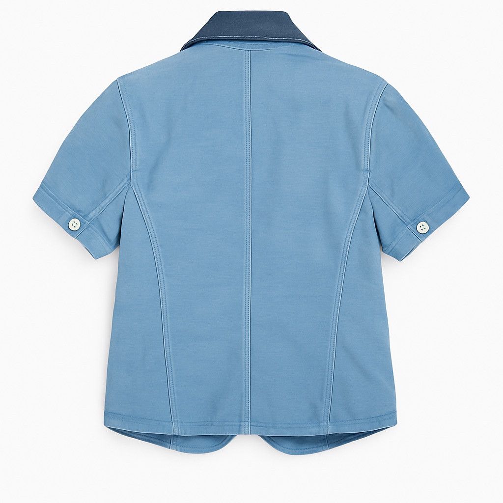 Kapital Kapital Japan Vintage Denim Short Sleeve Double-Breasted Size S / US 4 / IT 40 - 2 Thumbnail