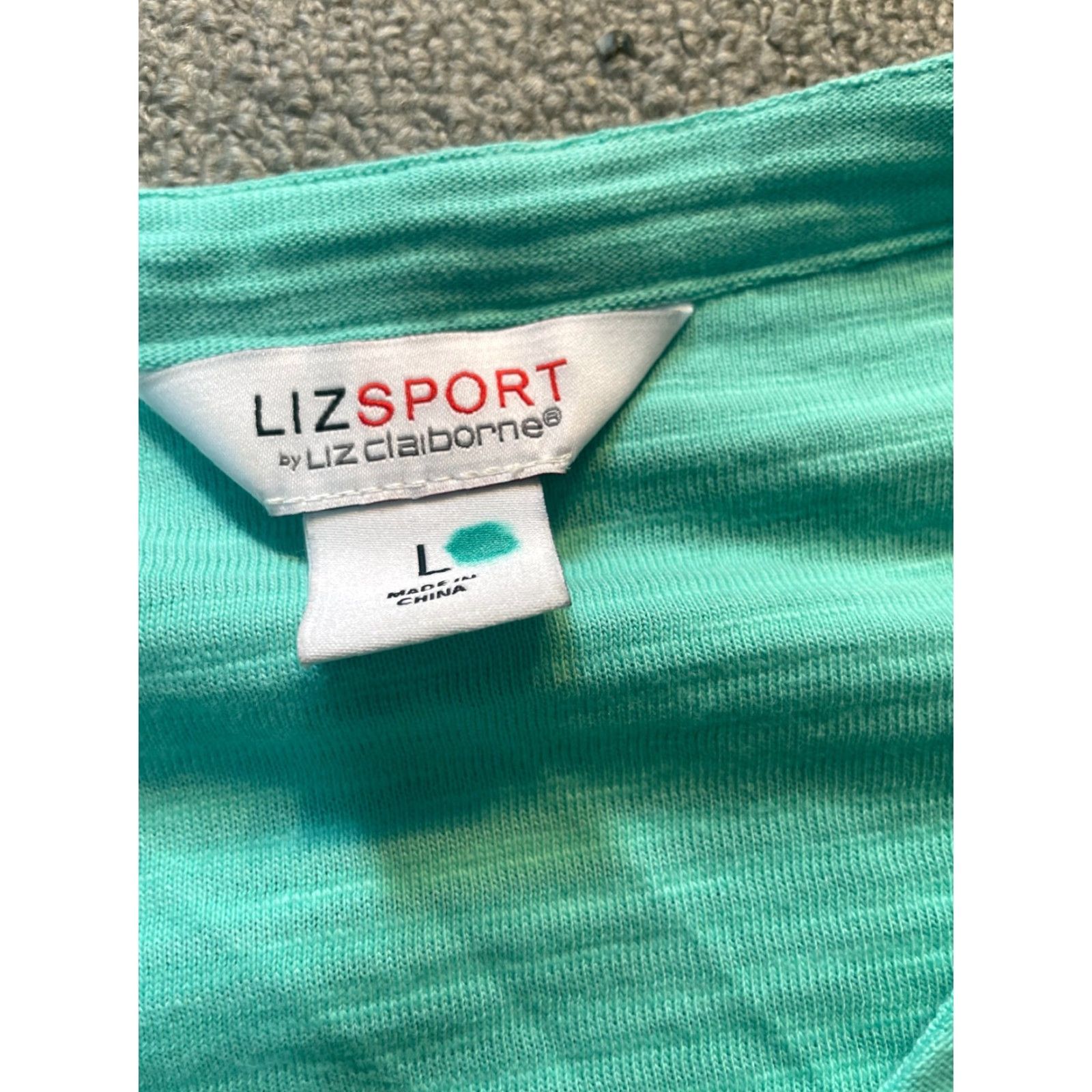 Liz Claiborne Liz sport shirt Long Sleeve Light Blue Womens Large Top Liz Claiborne Blue L Top Womens Size L / US 10 / IT 46 - 2 Thumbnail