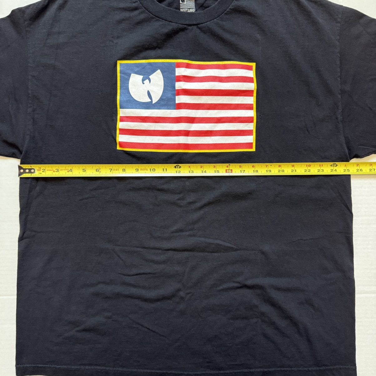 Wu-Tang Clan 🔴Wu-Tang Shirt Size 2XL Iron Flag Wu-Wear Rza U-God Gza Size US XXL / EU 58 / 5 - 5 Thumbnail