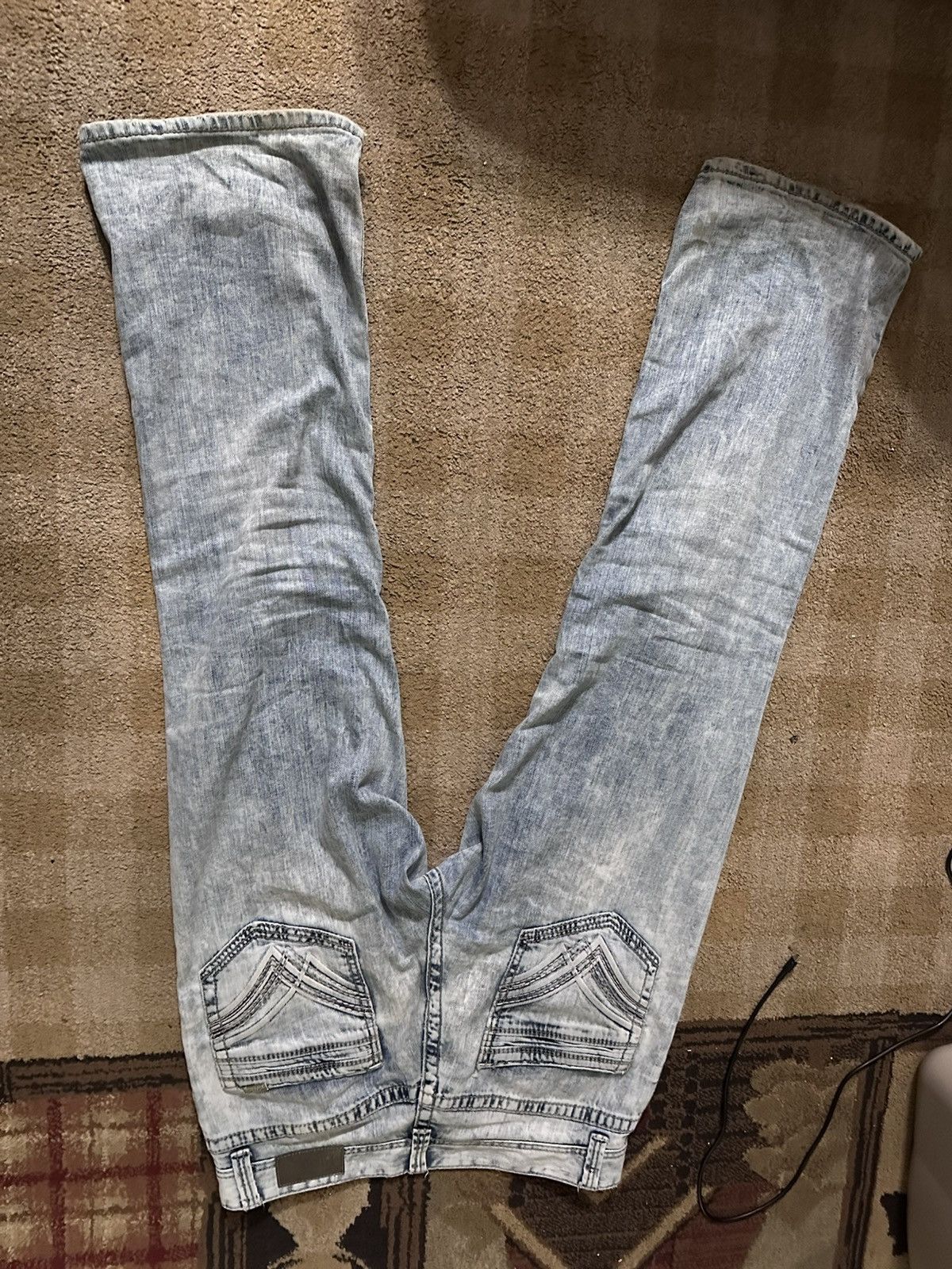 Buckle Black Blue wash streetwear jeans Size US 34 / EU 50 - 3 Thumbnail