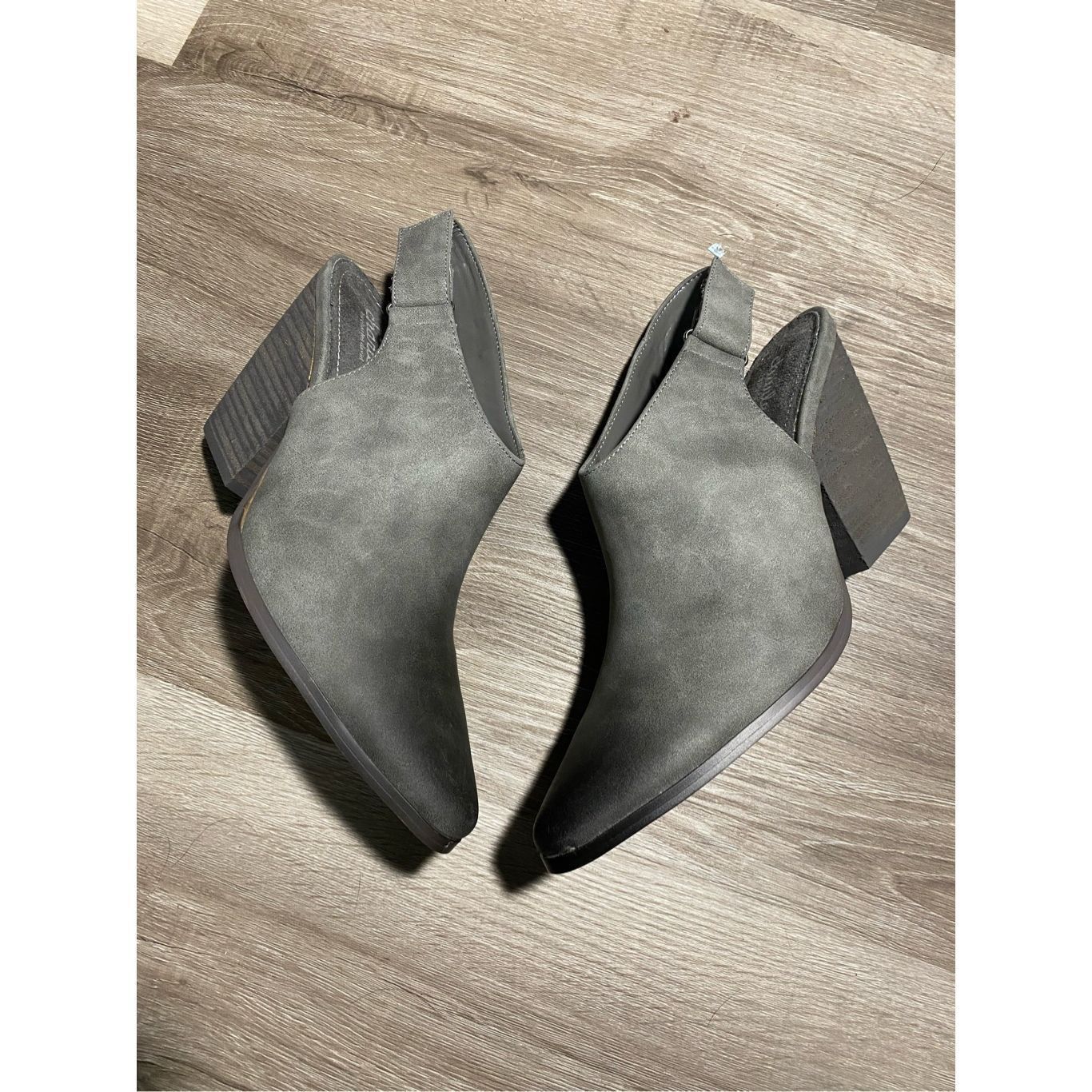 Other Charles by Charles David Slingback Booties Nirvana Slate Gre Size US 9.5 / IT 39.5 - 10 Thumbnail