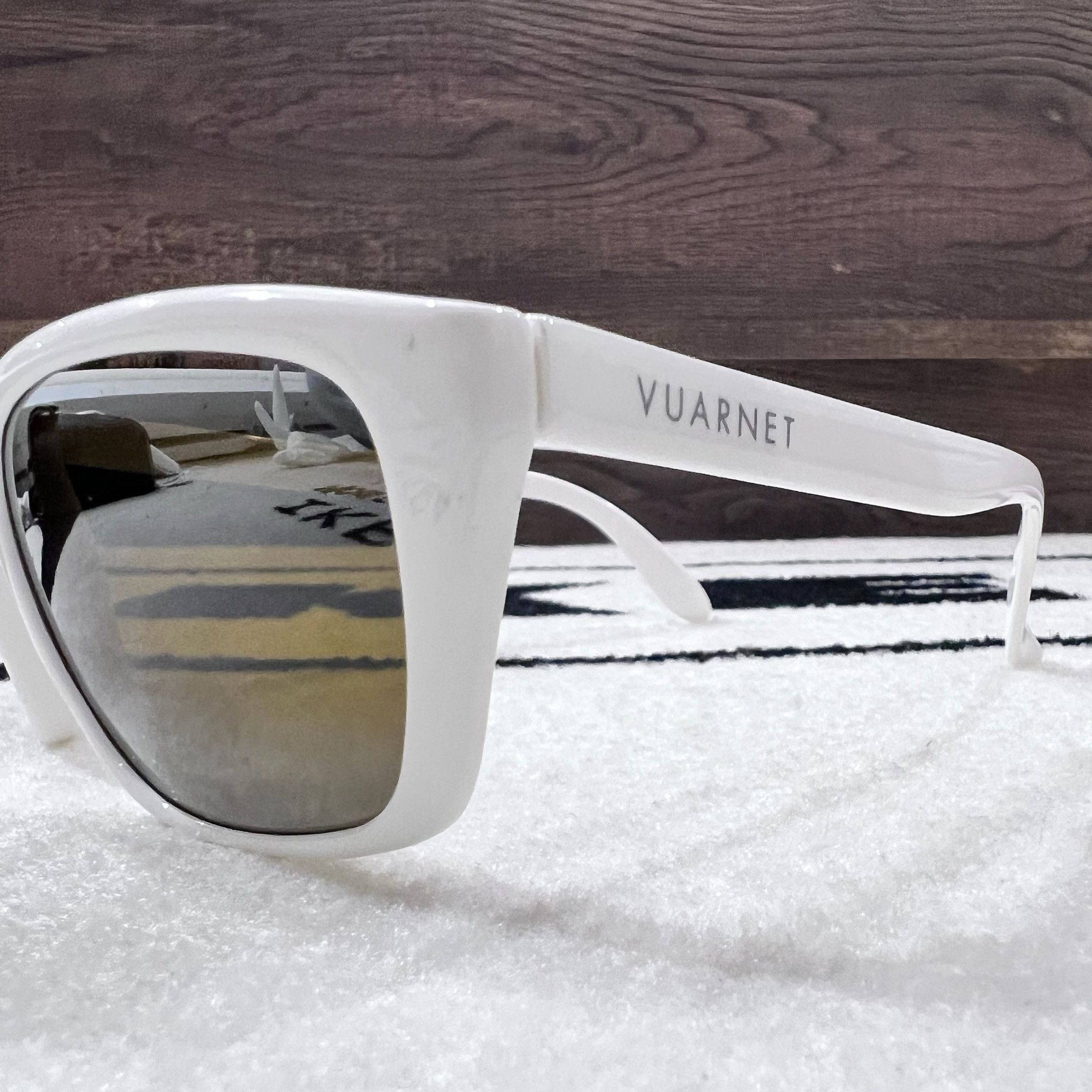 Vuarnet Vuarnet Skilynx Gradient Dark Brown Gold Lens Sunglasses Size ONE SIZE - 4 Thumbnail