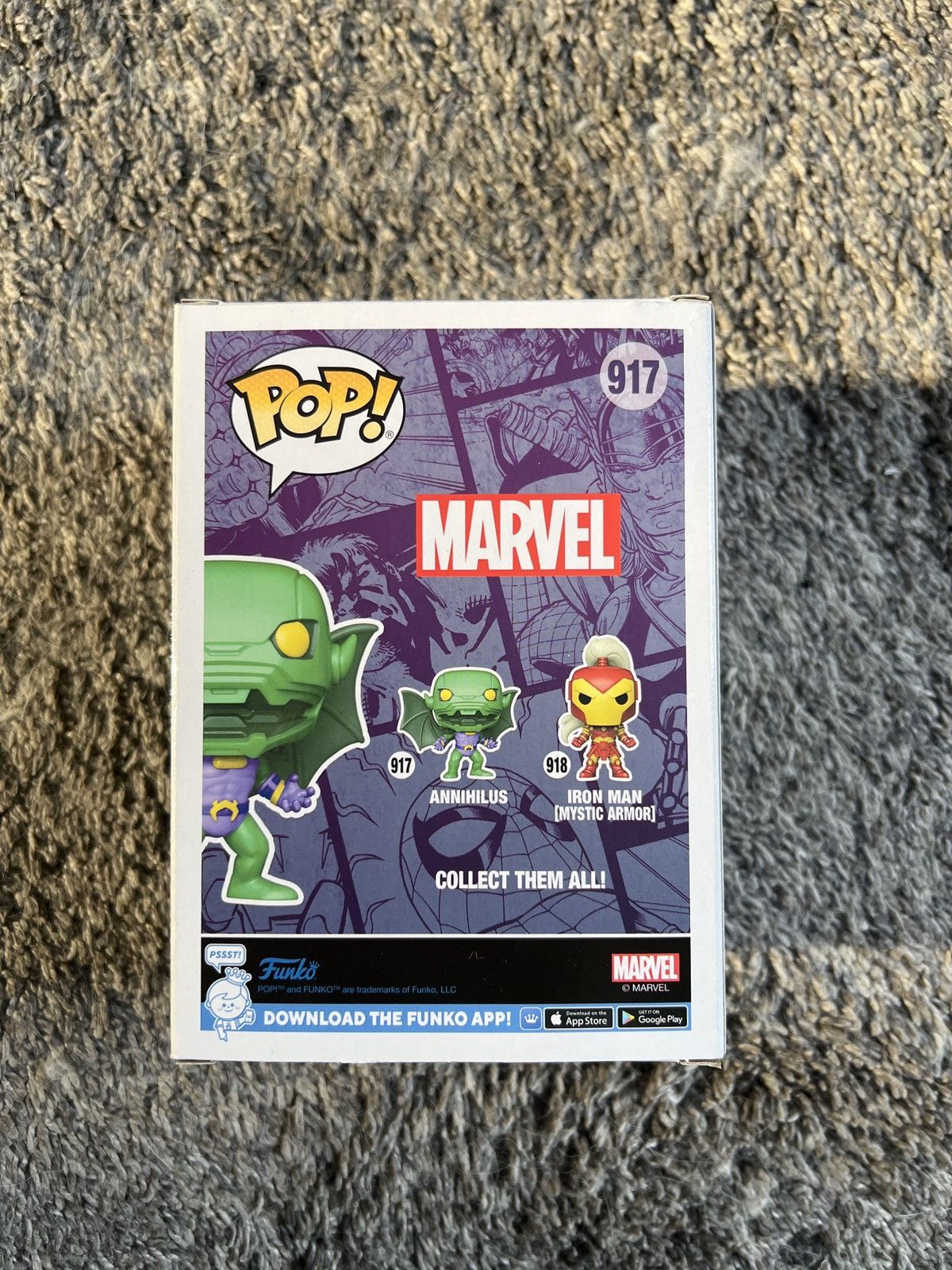 Marvel Comics Funko Pop! Annihilus Bobble-Head Size ONE SIZE - 2 Thumbnail