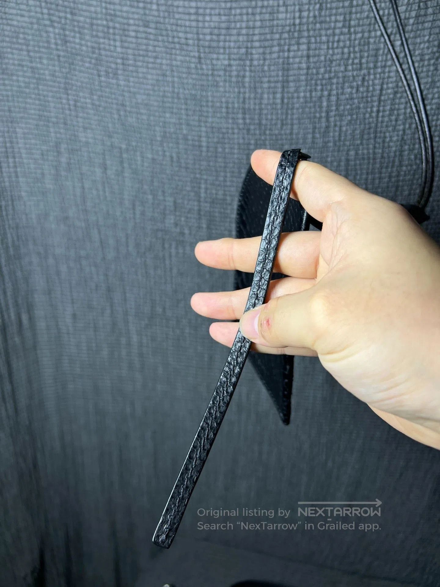 Rick Owens Rick Owens 13FW Snake Skin Neck Card Holder. Size ONE SIZE - 7 Thumbnail
