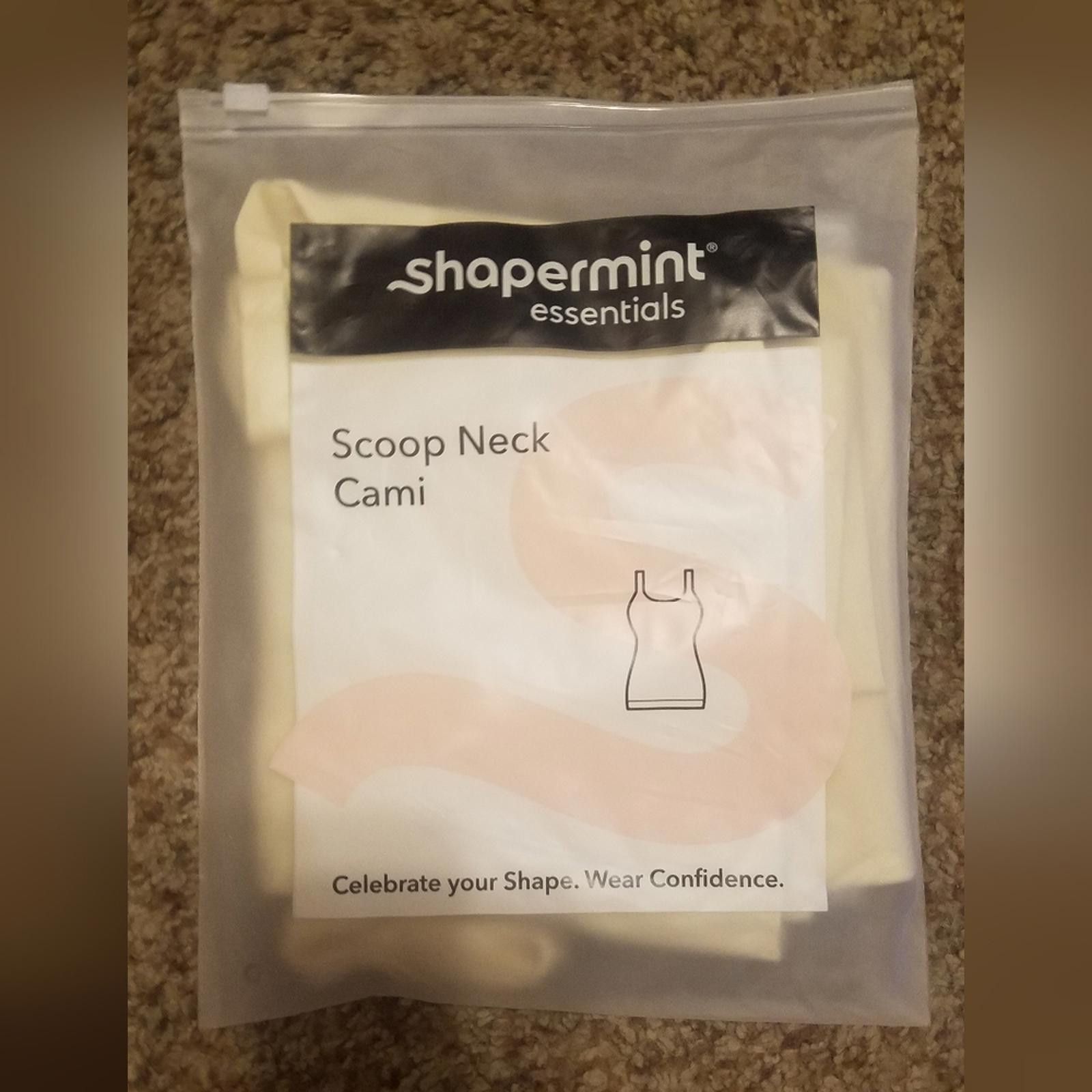 Other NWT Shapermint Essentials Scoop Neck Beige Cami XXL Size ONE SIZE - 1 Thumbnail