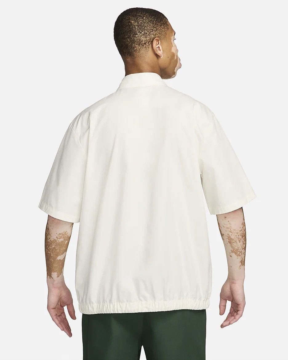 Nike Nike Club Oxford Short-Sleeve Button-Up Shirt Loose Fit Size US XL / EU 56 / 4 - 2 Thumbnail