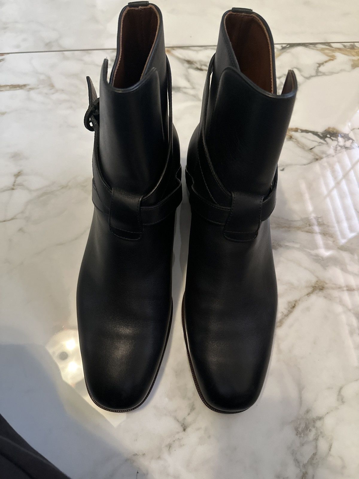 Bottega Veneta [FINAL DROP]Bottega Veneta black leather ankle boots Size US 9.5 / EU 42-43 - 5 Thumbnail