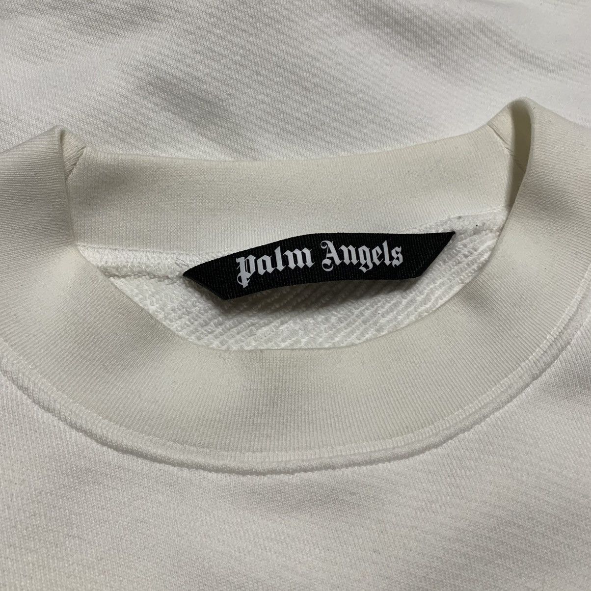 Palm Angels Palm Angels Large Gecko Graphic White Sweatshirt Crewneck Size US L / EU 52-54 / 3 - 5 Thumbnail