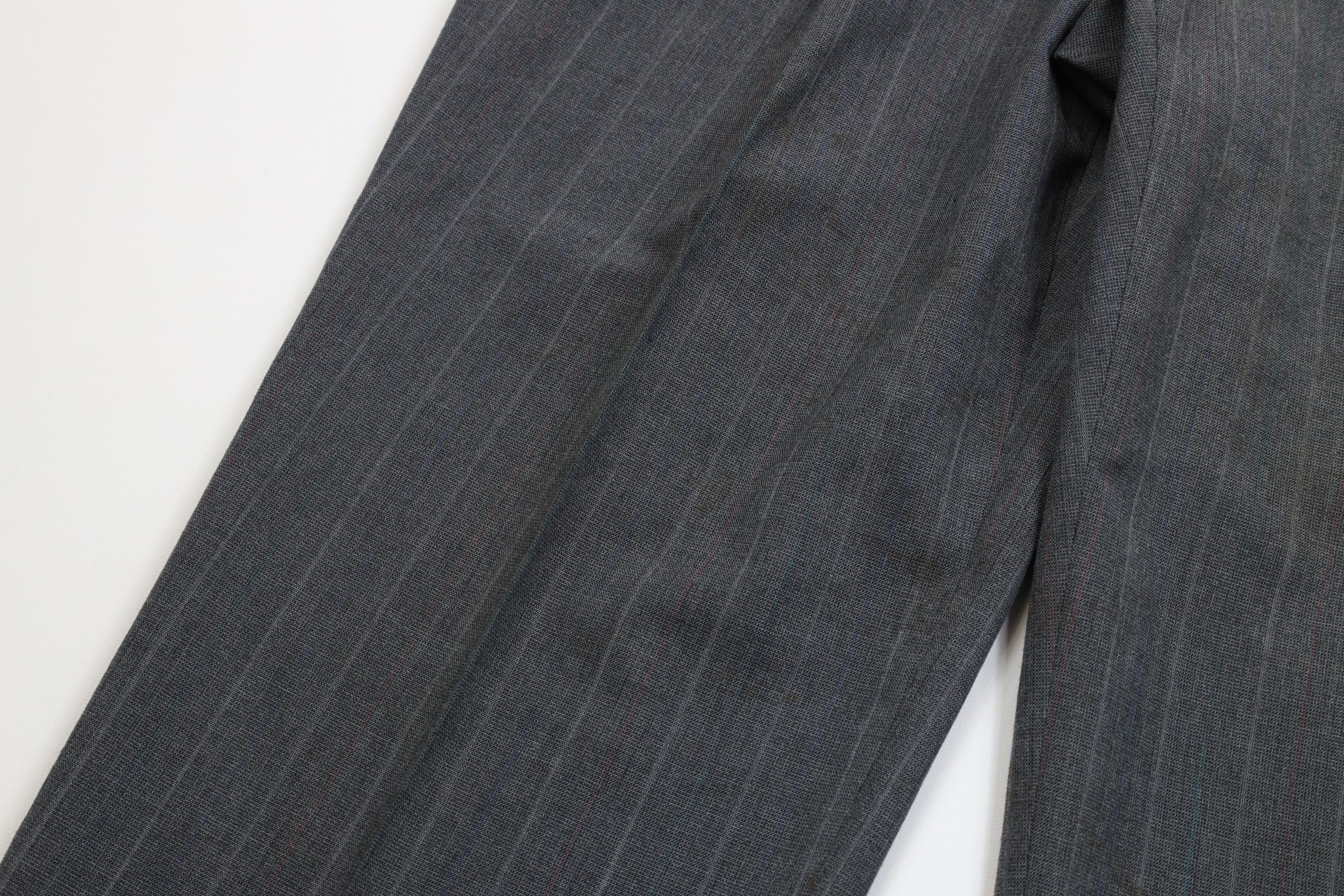 Vintage Vintage 70s Worsted Wool Blend Knit Wide Leg Chino Pants USA Size US 38 / EU 54 - 7 Thumbnail