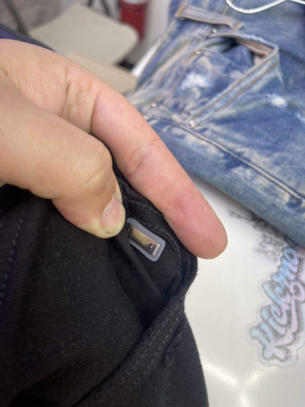 Amiri Amiri Crystal Painter jeans (black) Size US 32 / EU 48 - 4 Thumbnail