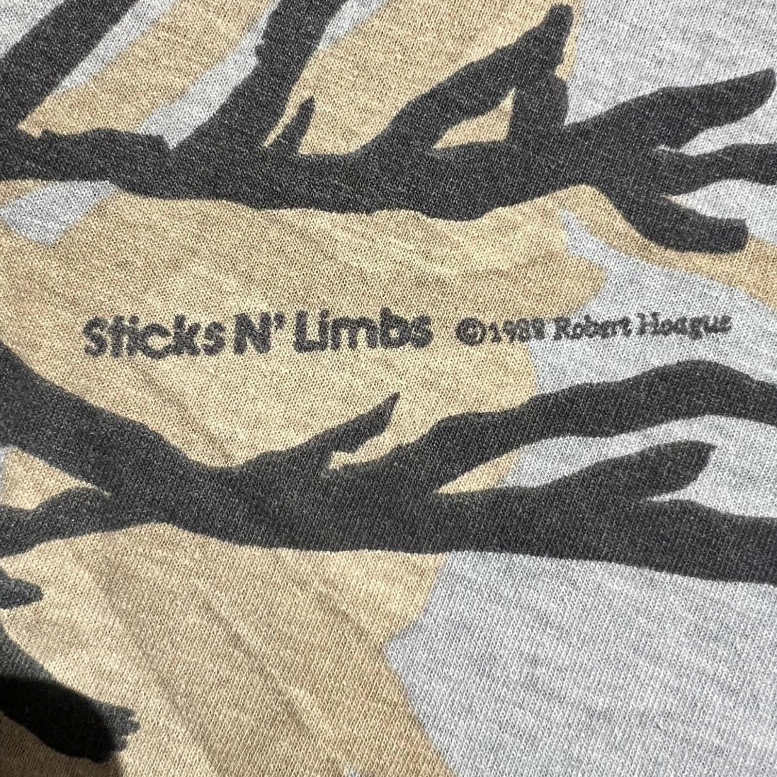 Other 1988 Clarkfield Outdoors Short Sleeve ‘Sticks N’ Limbs’ Size US XL / EU 56 / 4 - 5 Thumbnail