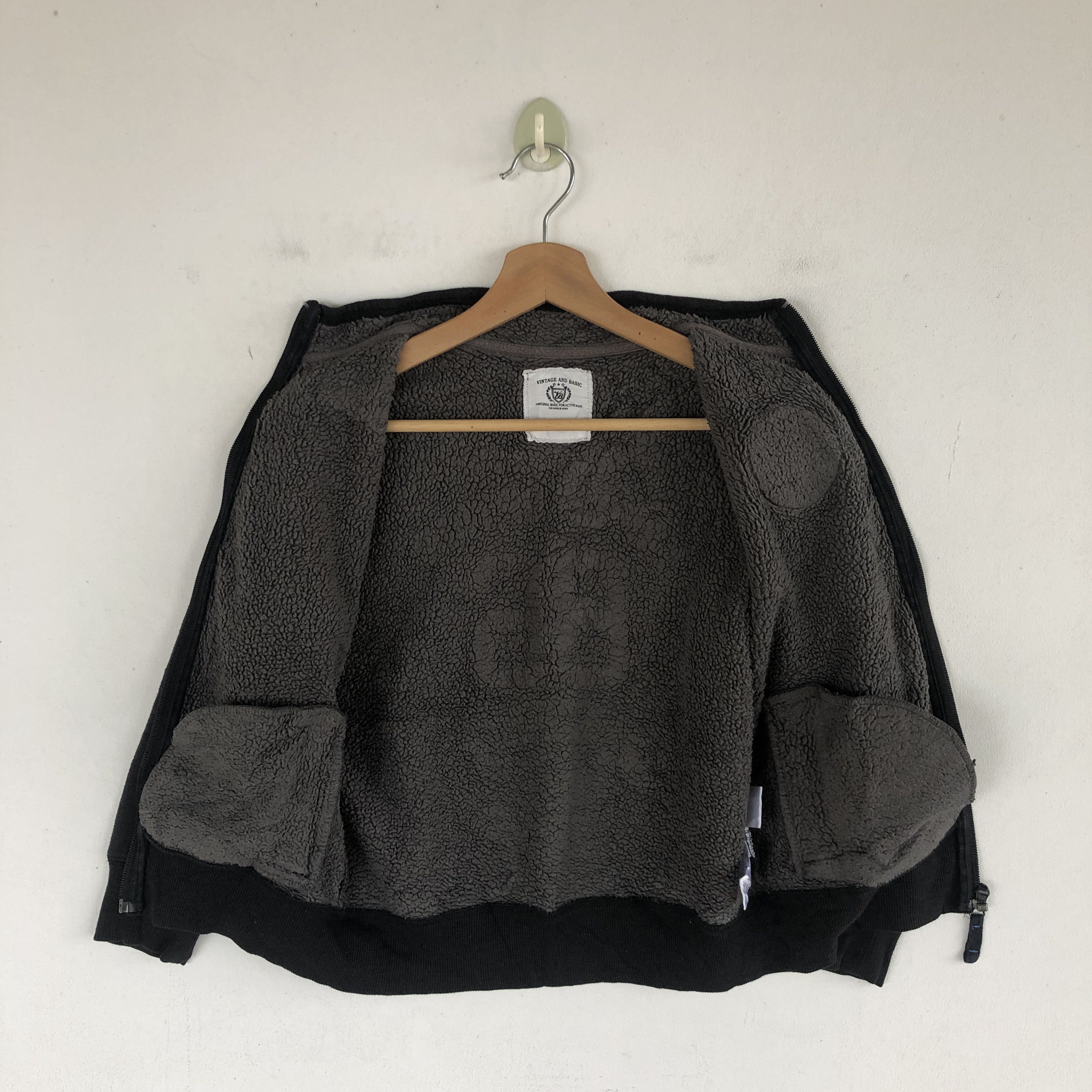 Japanese Brand × Vintage Vintage Change of Pace Varsity Zipper Sweater Sweatshirt Size XS / US 0-2 / IT 36-38 - 9 Thumbnail