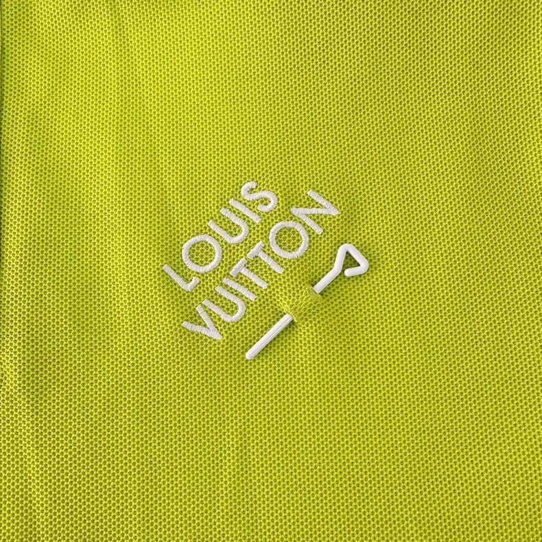 Louis Vuitton Louis Vuitton FW23 New Fluorescent Green Letter Logo Embroi Size US XS / EU 42 / 0 - 4 Thumbnail