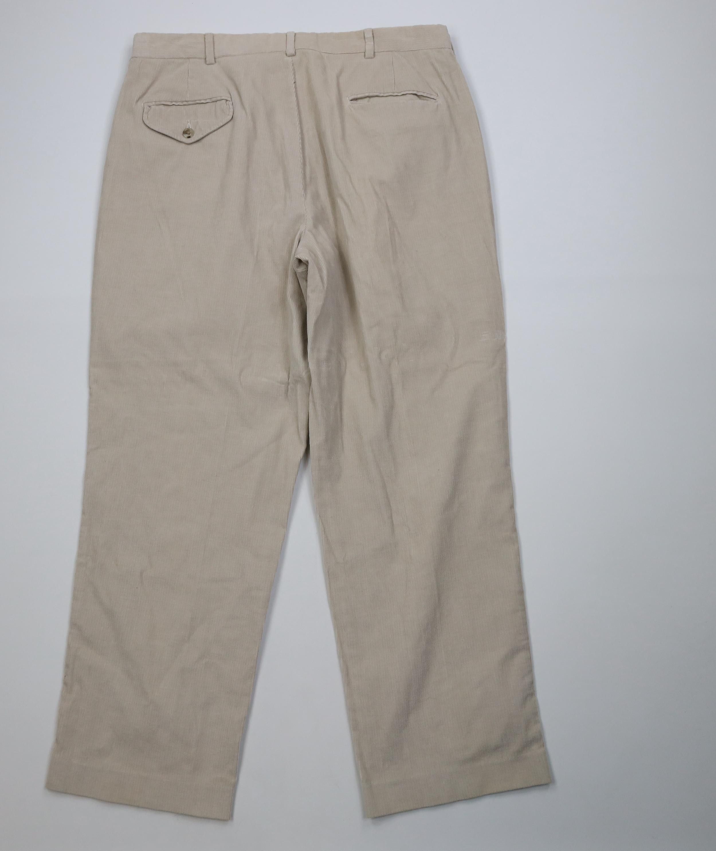Lands' End Vintage 90s Lands End Wide Leg Chino Pants Stone USA Size US 36 / EU 52 - 10 Thumbnail