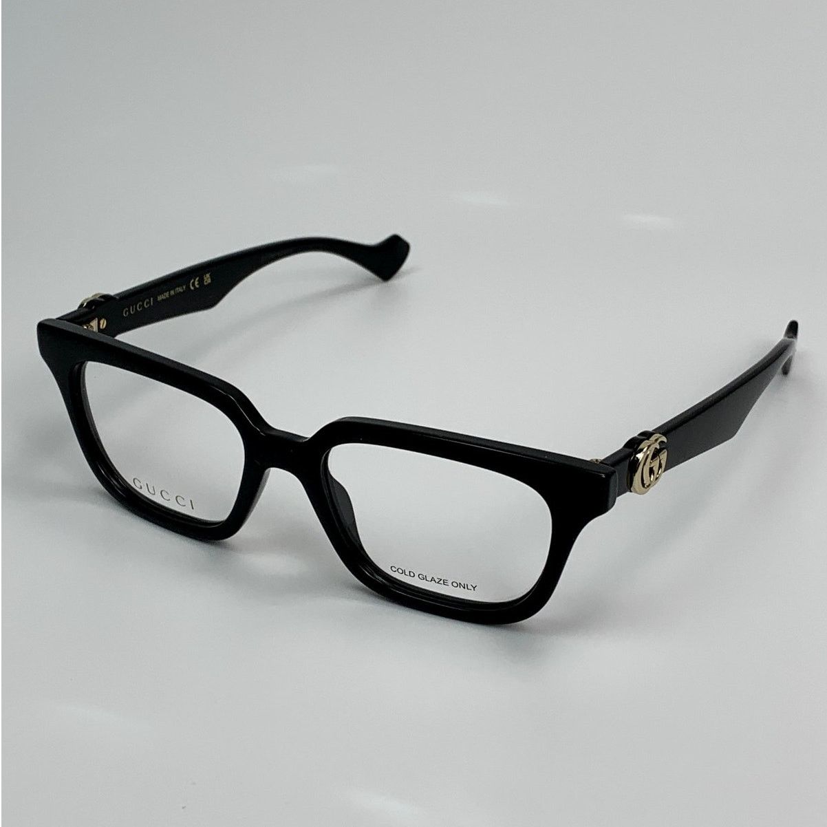 Gucci NEW Gucci Eyeglasses GG1536O 001 Black Transparent Women Size ONE SIZE - 3 Thumbnail
