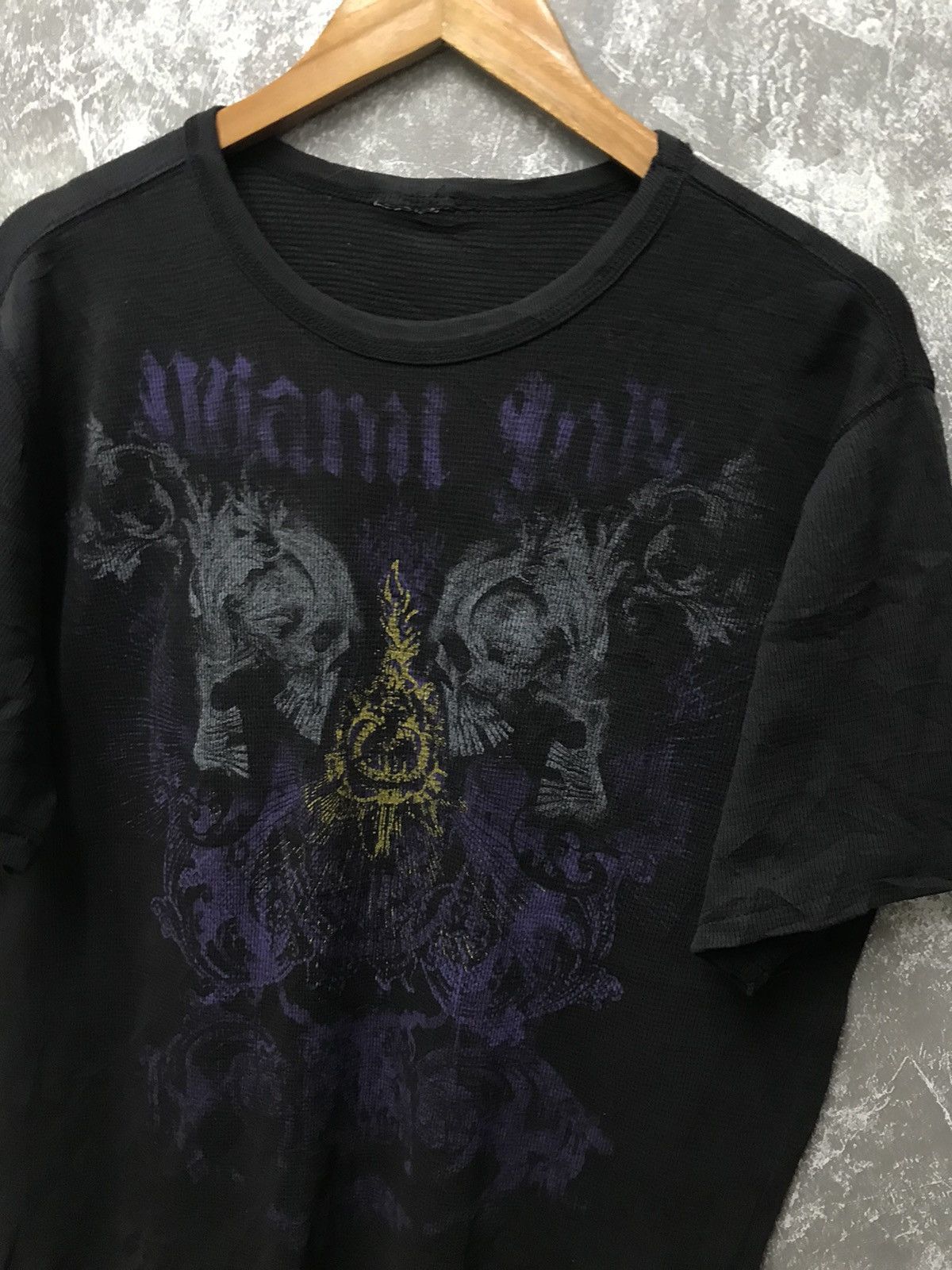 Affliction × Ed Hardy × Southpole Miami Ink Affliction Skull Y2K Graphic Tee Size US L / EU 52-54 / 3 - 2 Thumbnail