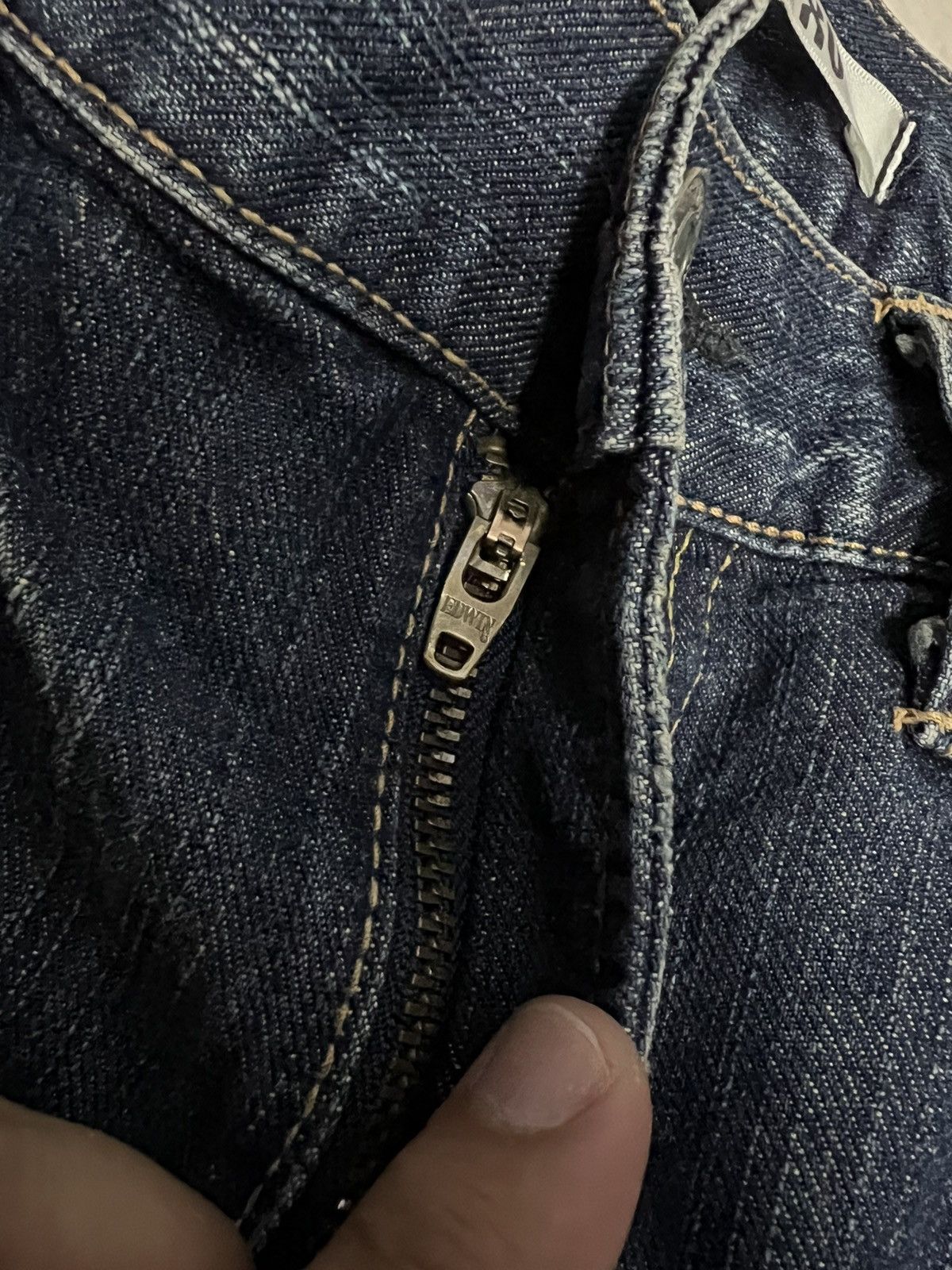 Edwin × If Six Was Nine × Le Grande Bleu (L.G.B.) 💥Baggy💥EDWIN 503XV JEANS VERY RARE Size US 33 - 6 Thumbnail