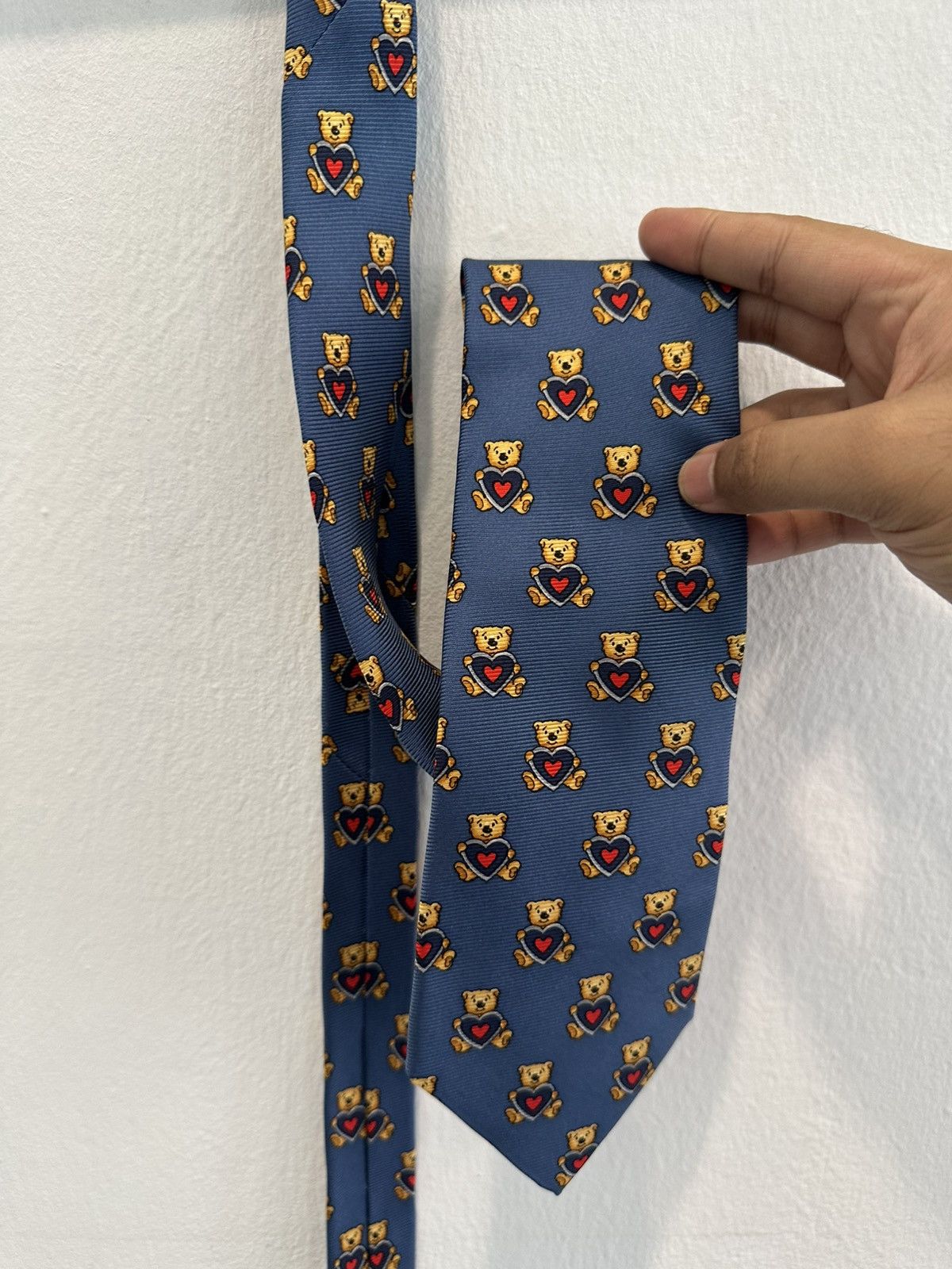 Dior Dior “Teddy Bear” Tie Size ONE SIZE - 4 Thumbnail
