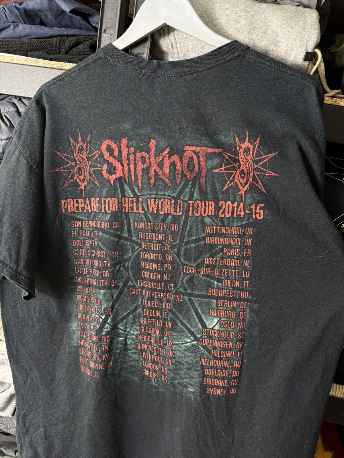 Slipknot Slipknot Band T Shirt XXL Vintage Heavy Metal Graphic Tee Size US XXL / EU 58 / 5 - 5 Thumbnail