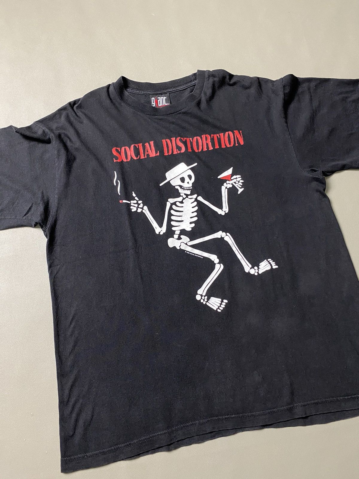 Band Tees × Vintage Vintage 90s Social Distortion Tshirt Size US L / EU 52-54 / 3 - 2 Thumbnail