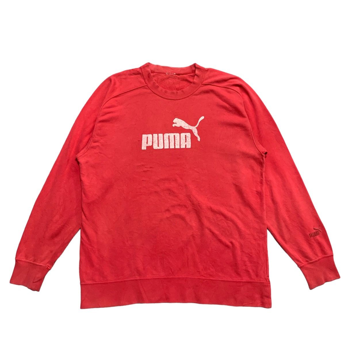 Puma Vintage Puma Big Logo Seeatshirt Size US M / EU 48-50 / 2 - 1 Thumbnail