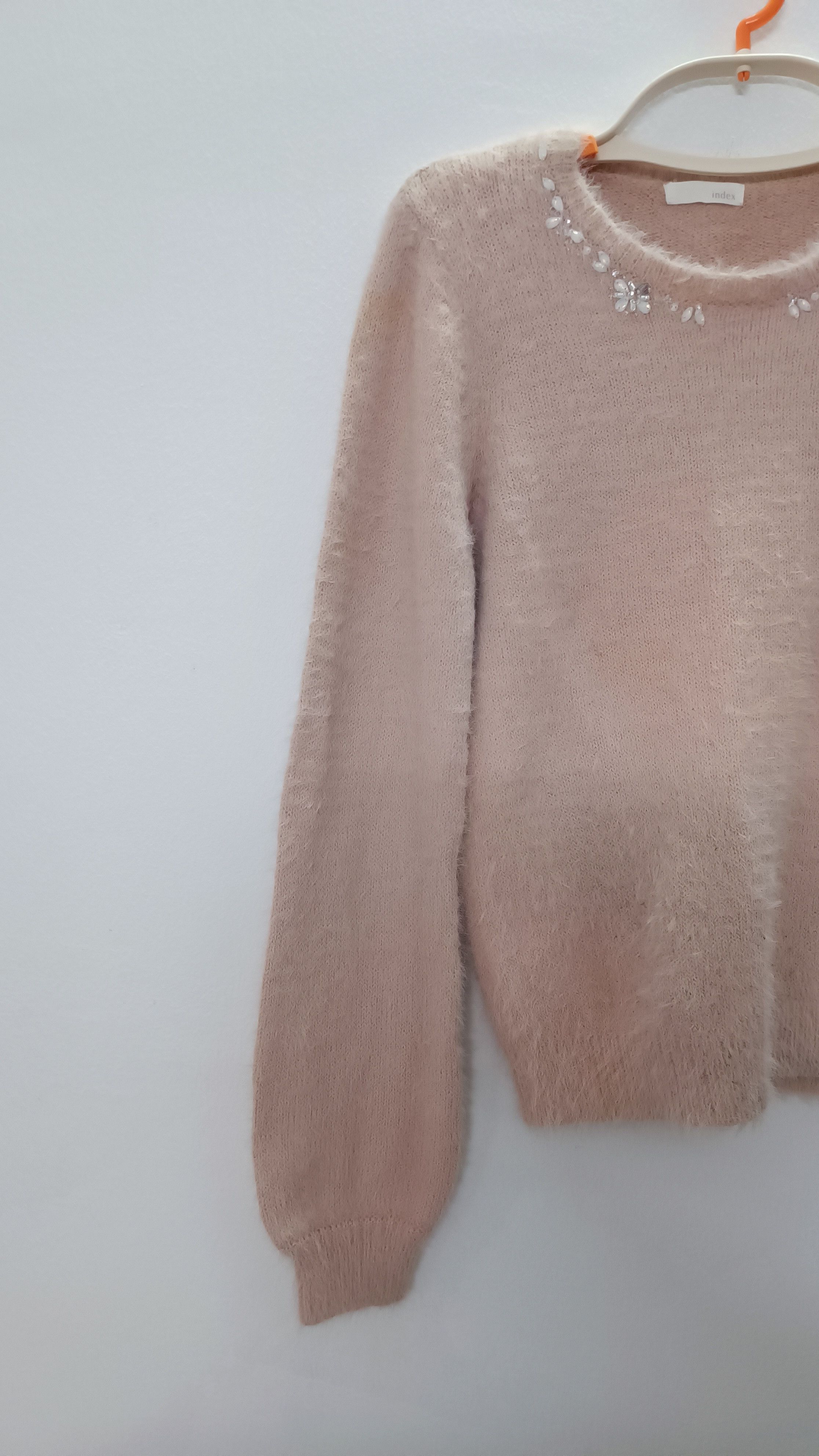 Homespun Knitwear × Index × Japanese Brand Vintage Index Pink Knitwear Size M / US 6-8 / IT 42-44 - 4 Thumbnail
