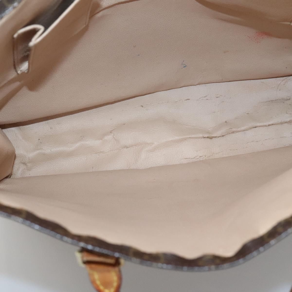 Louis Vuitton LOUIS VUITTON Monogram Sac Plat Hand Bag M51140 Size ONE SIZE - 10 Thumbnail