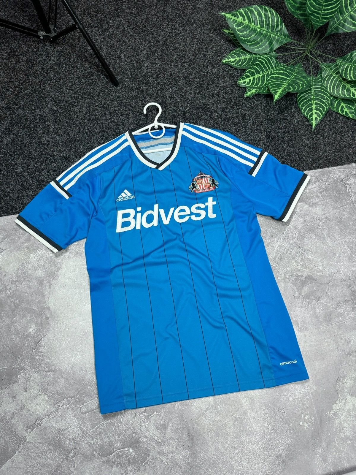 Other Sunderland Away football shirt Blue Adidas Mens Size L Size US L / EU 52-54 / 3 - 2 Thumbnail