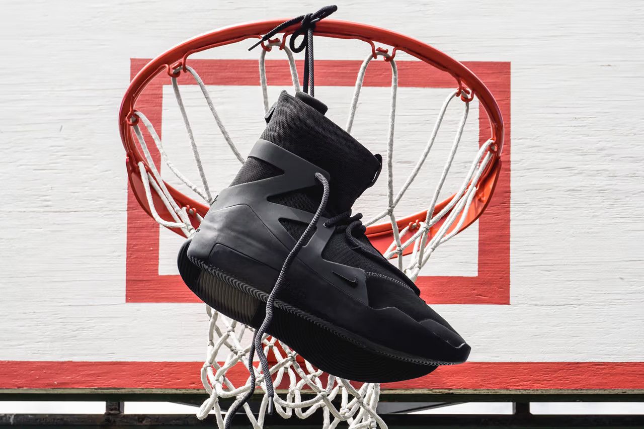 Fear of God × Nike 💚 2020 Fear of God x Nike "Air Fear of God 1" Black Noir Size US 11 / EU 44 - 2 Thumbnail