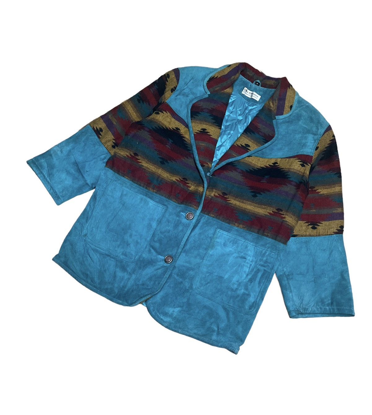 Japanese Brand Japanese City Elegance Navajo Leather Jacket Size M / US 6-8 / IT 42-44 - 6 Thumbnail