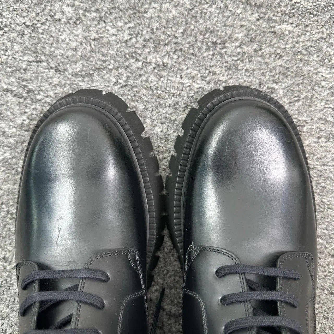 Gucci Gucci Black Platform Martin Boots Size 42.5. Size US 9.5 / EU 42-43 - 3 Thumbnail