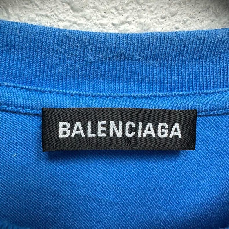 Balenciaga Balenciaga Solid color letter mailbox Logo printed round n Size US S / EU 44-46 / 1 - 3 Thumbnail