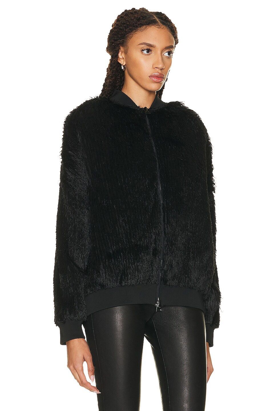 Tom Ford o1w1db10225 GCK136 Bomber Jacket in Black Size XS / US 0-2 / IT 36-38 - 2 Thumbnail