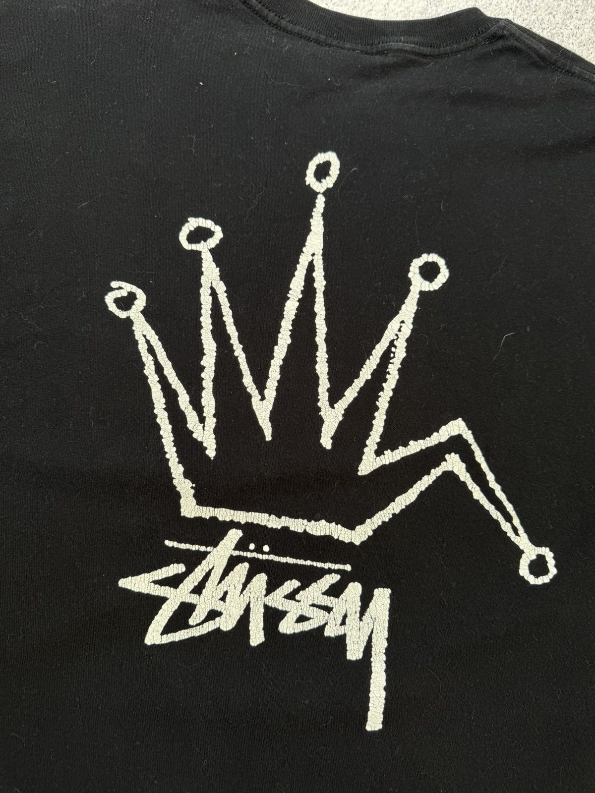 Stussy Vintage Stussy Crown T Shirt Y2K Size US XL / EU 56 / 4 - 24 Thumbnail