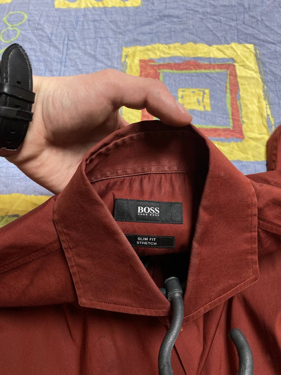 Hugo Boss Hugo Boss Vintage Mens Shirt Y2K Size US XXS / EU 40 - 8 Thumbnail