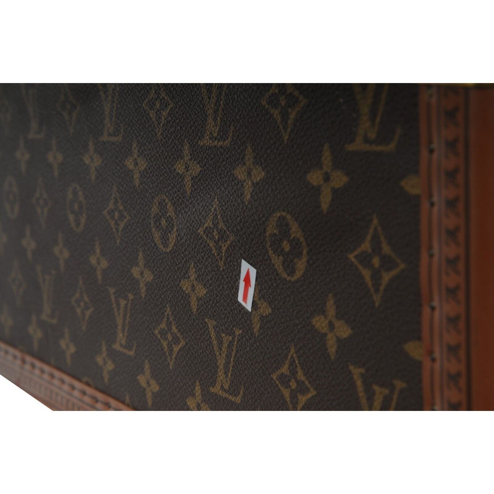 Louis Vuitton Boite Vanity Trunk Train Case Lv Logo Brown - 02483 Size ONE SIZE - 19 Thumbnail