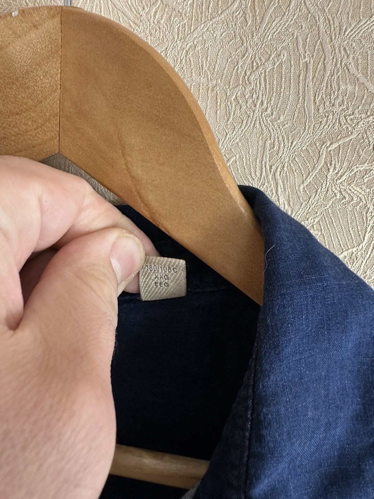 Burberry Burberry shirt size 2XL dark blu Size US XXL / EU 58 / 5 - 3 Thumbnail