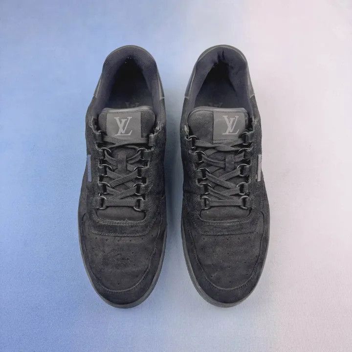 Louis Vuitton Louis Vuitton Trainer Black Sneakers -2508 Size US 9.5 / EU 42-43 - 1 Thumbnail