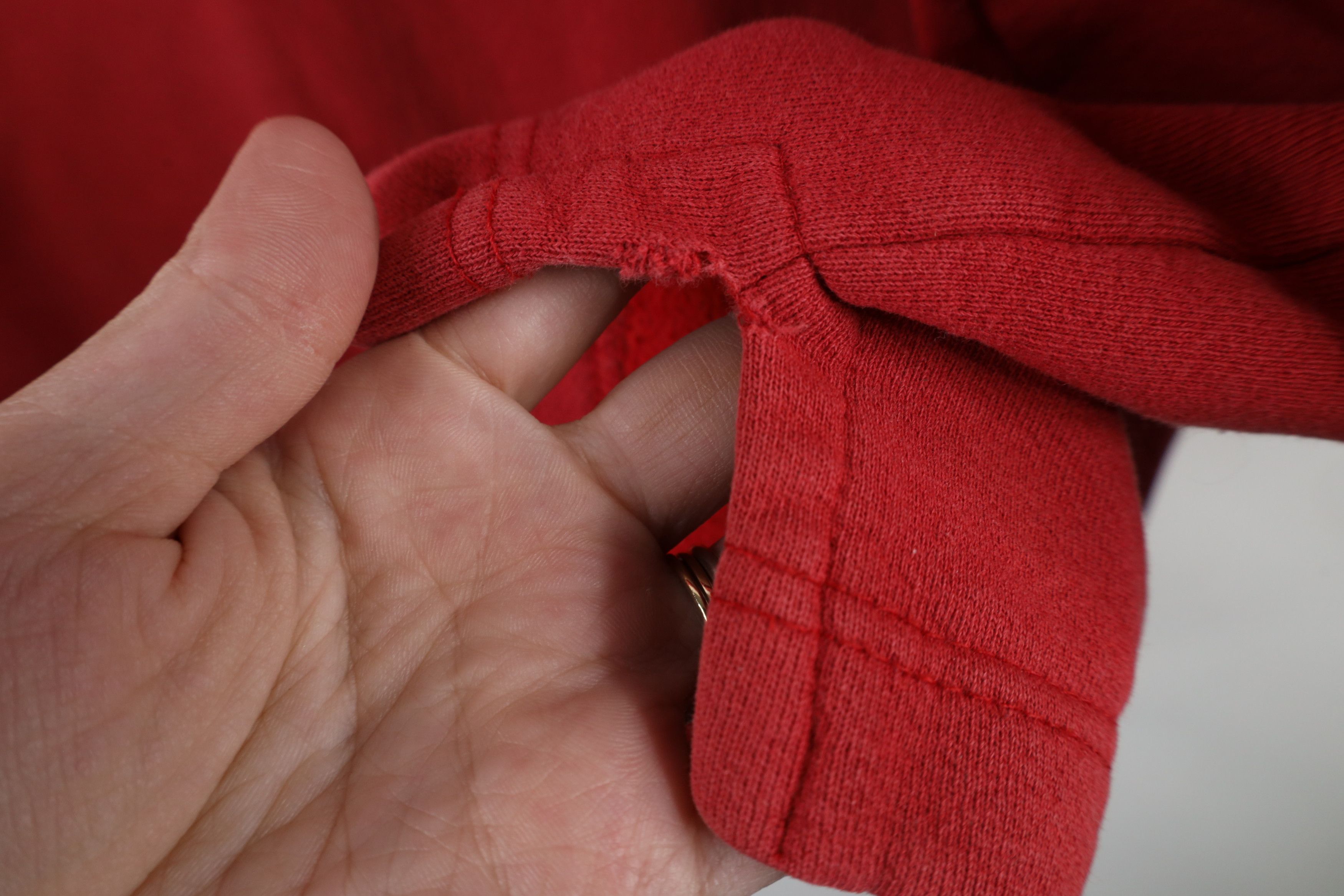 Aeropostale × Vintage Vintage Y2K 90s Aeropostale Spell Crewneck Sweatshirt Red Size US XL / EU 56 / 4 - 9 Thumbnail