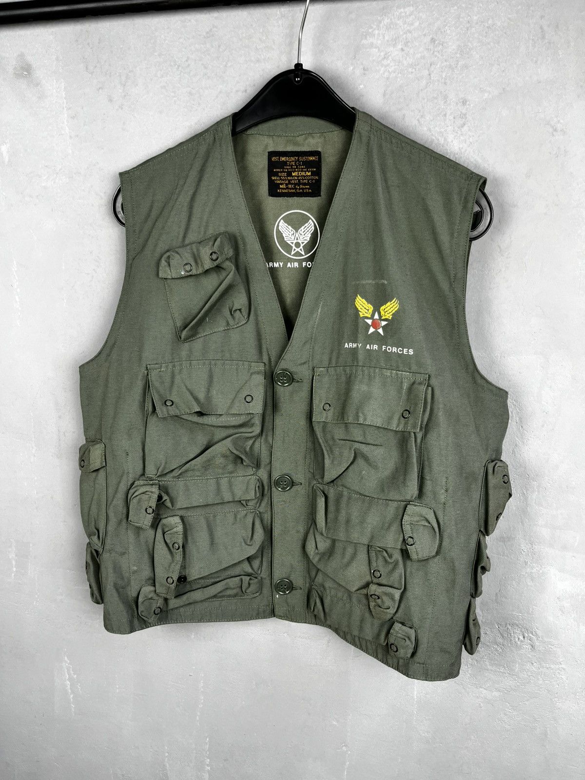True vintage Military Emergency Sustenance Utility Vest