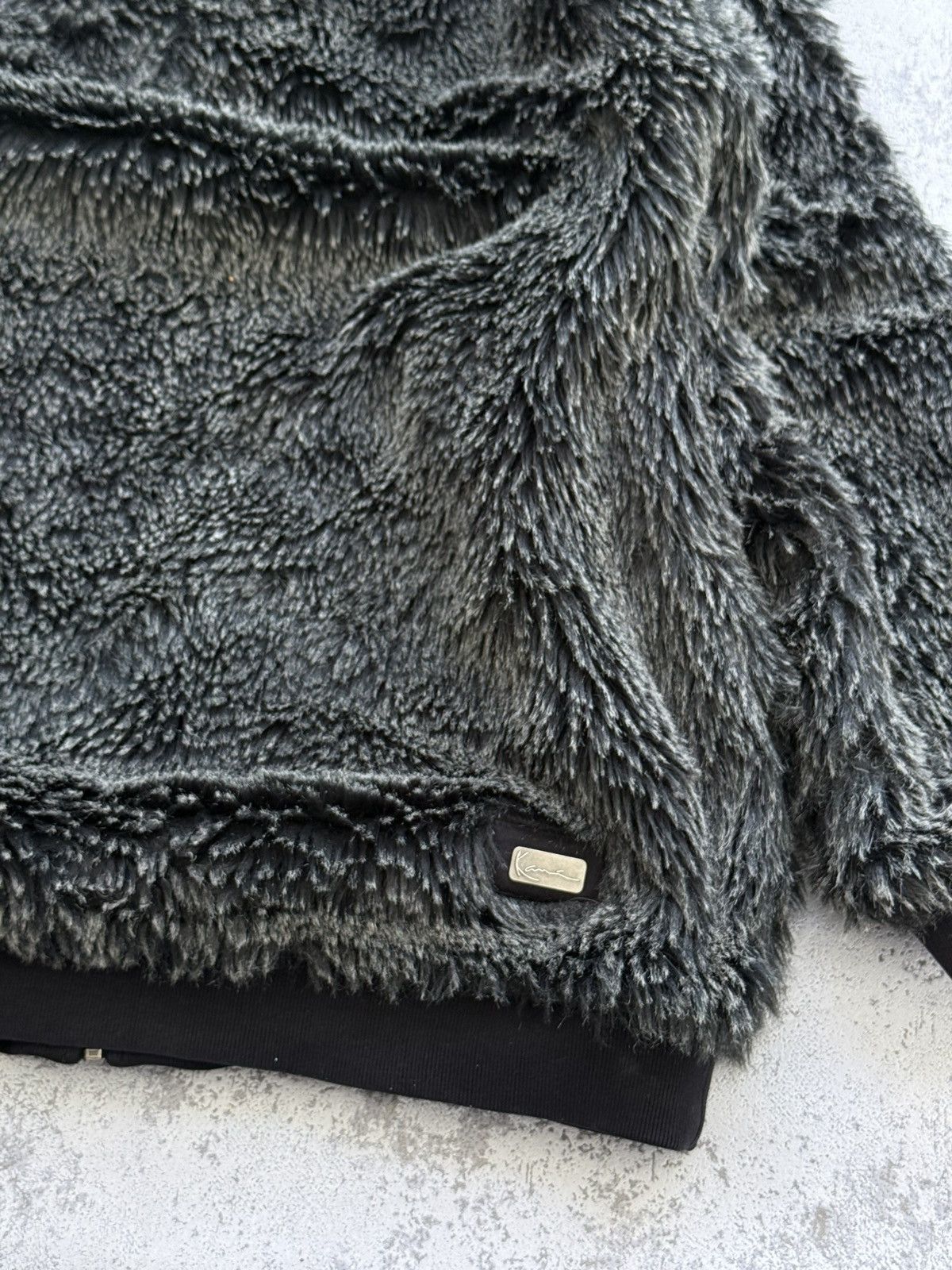 Vintage Rare Karl Kani Reversible Y2K Vintage Fur Zip Hoodie Jacket Size US XL / EU 56 / 4 - 13 Thumbnail