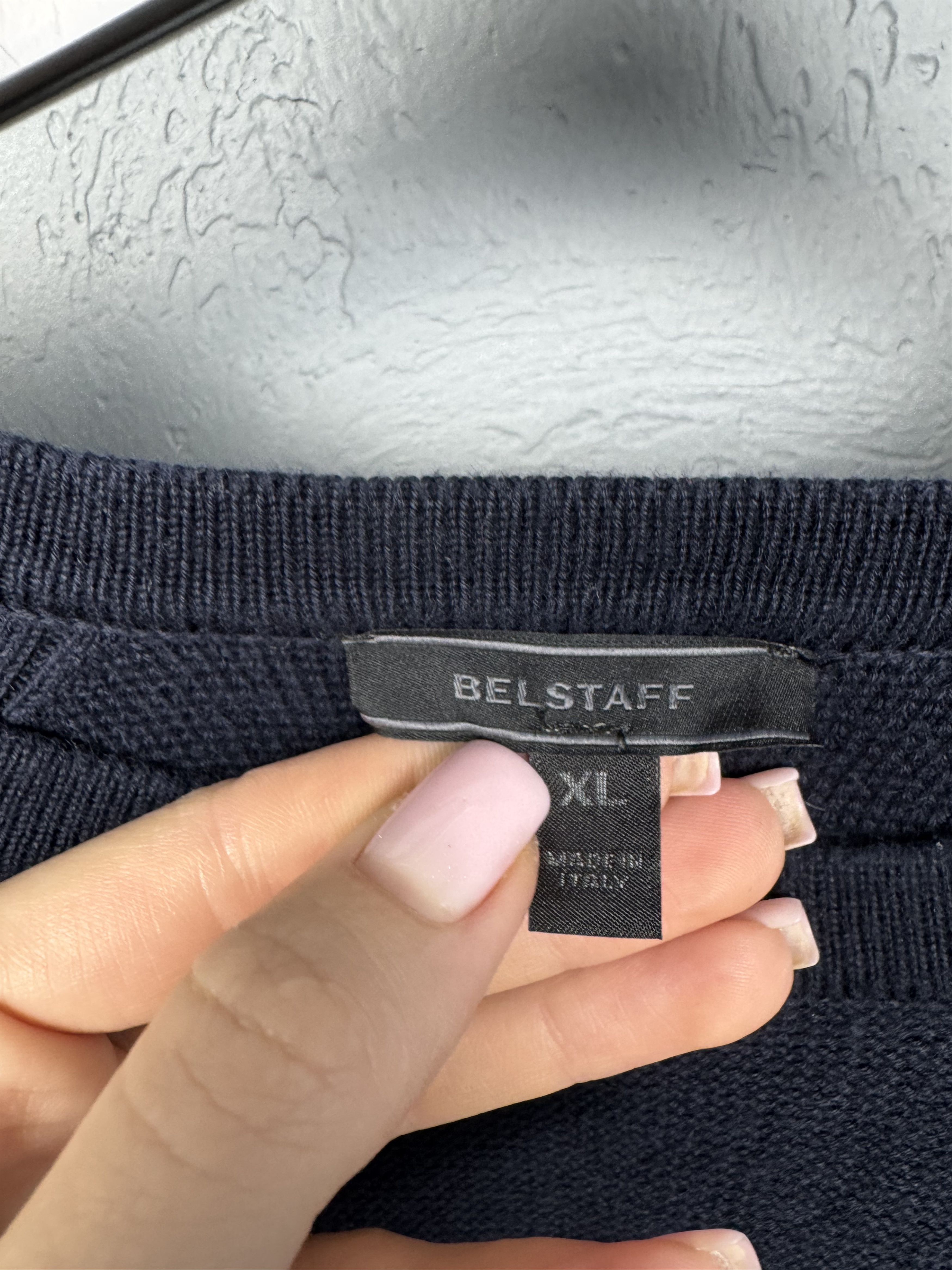 Belstaff Belstaff Mens Crew Neck Knit Sweater Size US XL / EU 56 / 4 - 3 Thumbnail