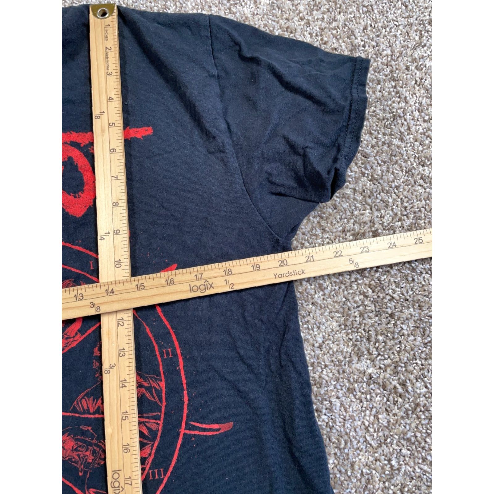 Doublet Slipknot T-Shirt Adult M Black Double Sided Print 2021 Official Heavy Metal Graphic Cotton Short Sleeve Crew Neck Men Size US M / EU 48-50 / 2 - 6 Thumbnail